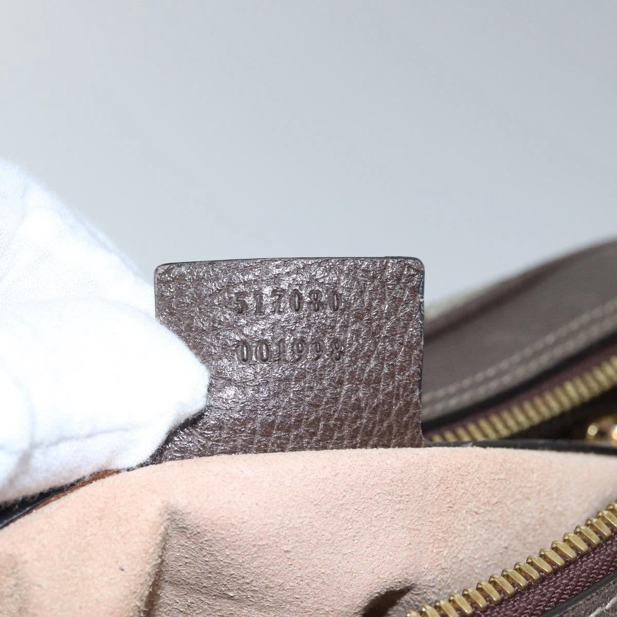 Gucci Ophidia Beige Canvas Shoulder Bag (Pre-Owned) Size ONE SIZE - 16 Thumbnail