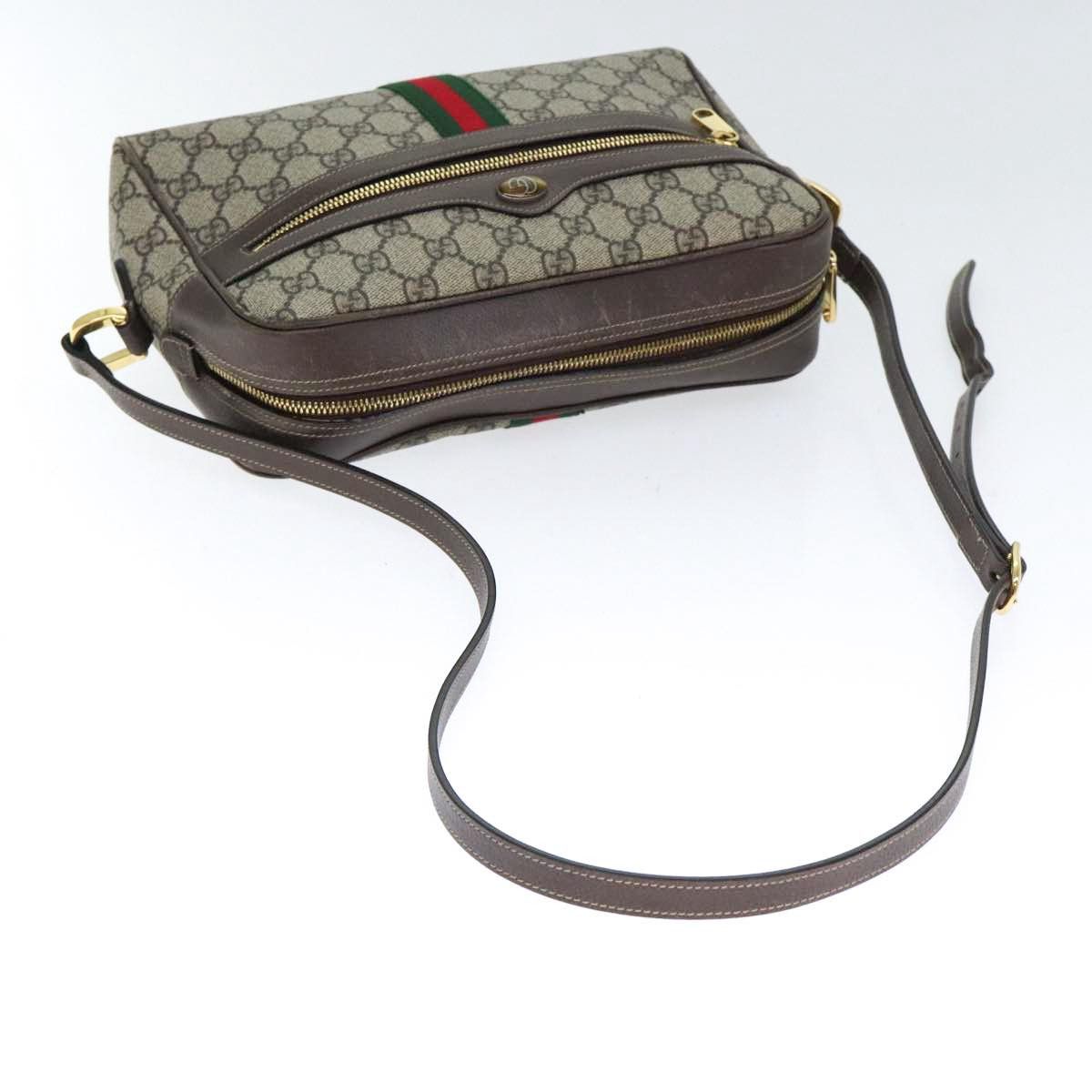 Gucci Ophidia Beige Canvas Shoulder Bag (Pre-Owned) Size ONE SIZE - 5 Thumbnail