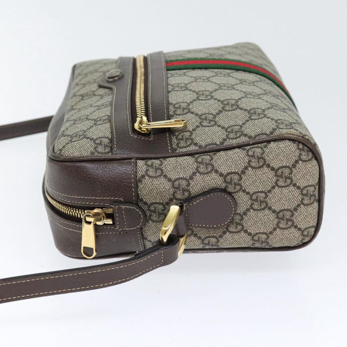 Gucci Ophidia Beige Canvas Shoulder Bag (Pre-Owned) Size ONE SIZE - 4 Thumbnail