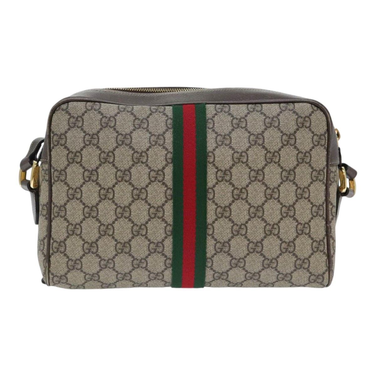 Gucci Ophidia Beige Canvas Shoulder Bag (Pre-Owned) Size ONE SIZE - 2 Thumbnail