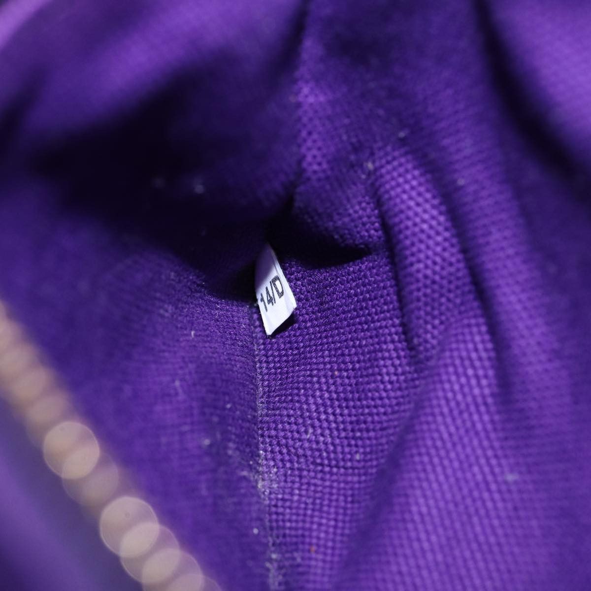 Prada Canapa Purple Canvas Handbag (Pre-Owned) Size ONE SIZE - 16 Thumbnail