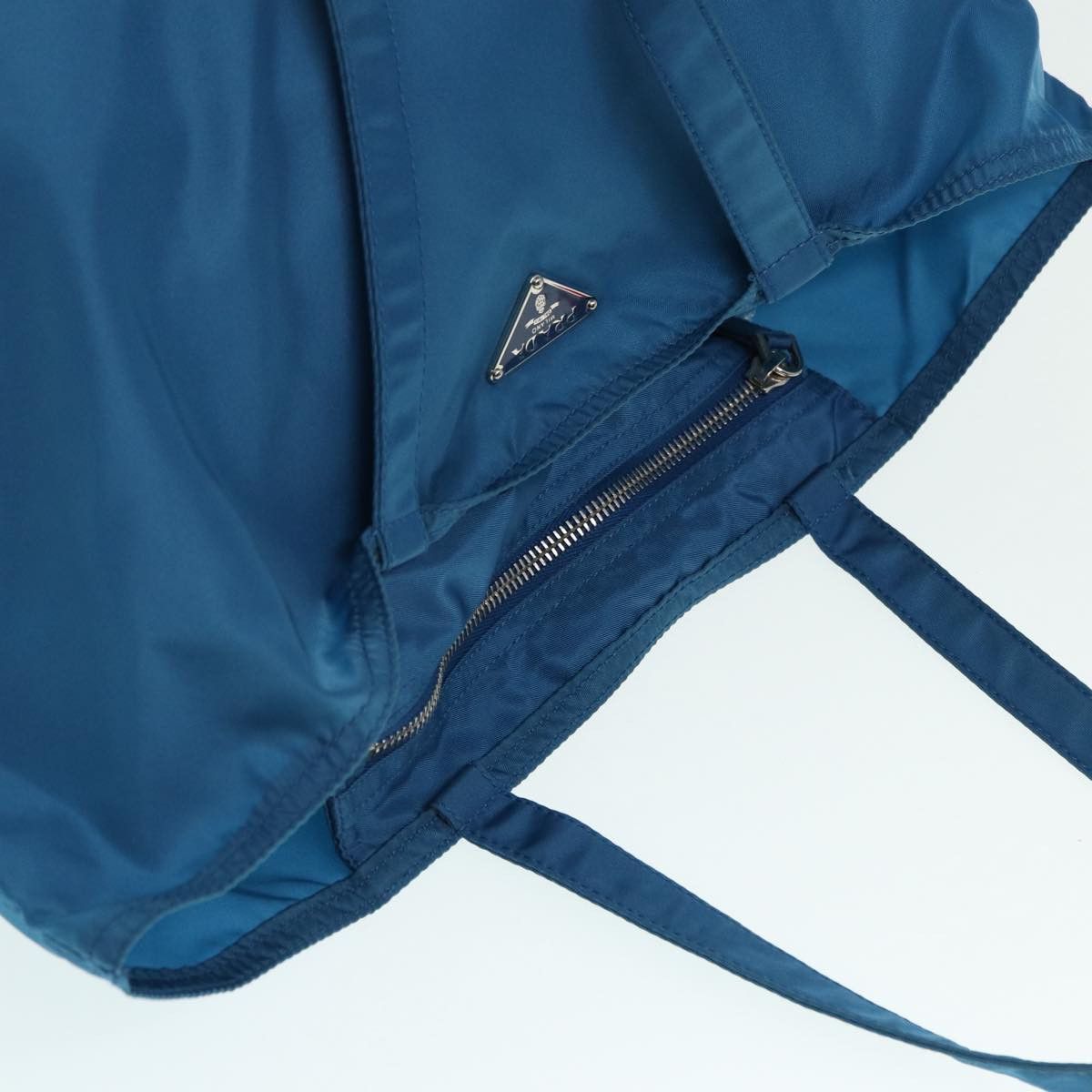 Prada Robot Blue Synthetic Tote Bag (Pre-Owned) Size ONE SIZE - 6 Thumbnail