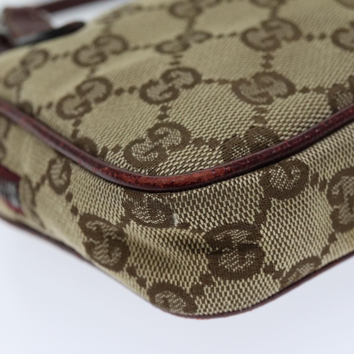 Gucci Beige Canvas Clutch Bag (Pre-Owned) Size ONE SIZE - 17 Thumbnail