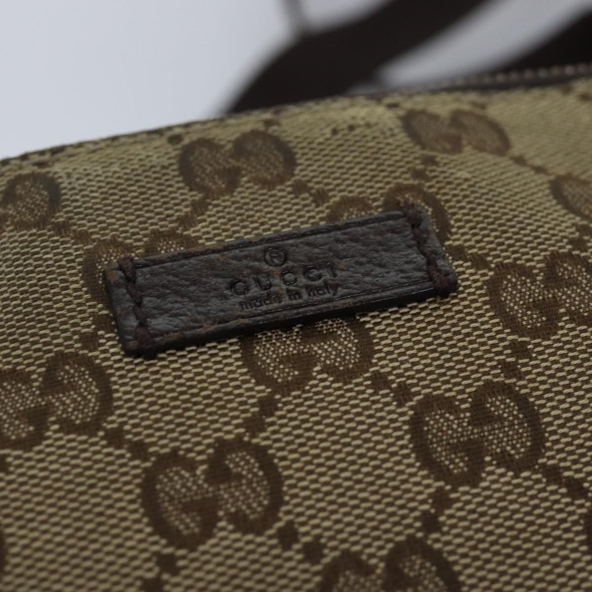 Gucci Gg Canvas Beige Canvas Shoulder Bag (Pre-Owned) Size ONE SIZE - 9 Thumbnail