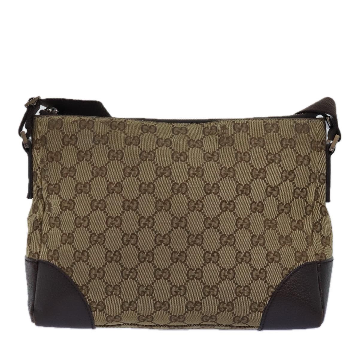 Gucci Gg Canvas Beige Canvas Shoulder Bag (Pre-Owned) Size ONE SIZE - 2 Thumbnail
