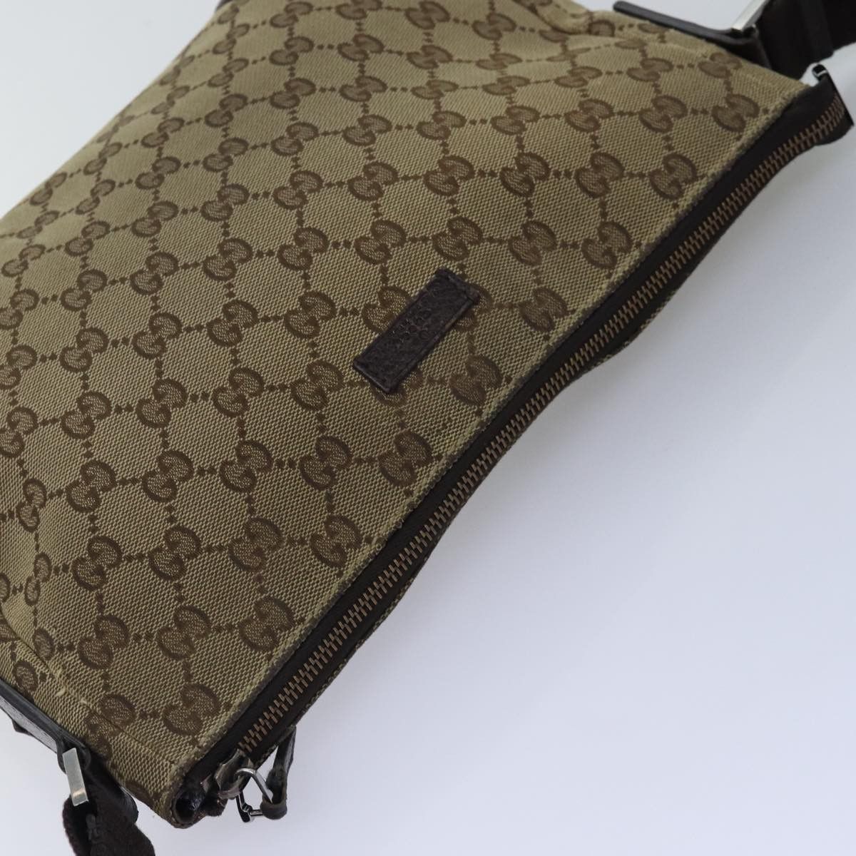 Gucci Gg Canvas Beige Canvas Shoulder Bag (Pre-Owned) Size ONE SIZE - 11 Thumbnail