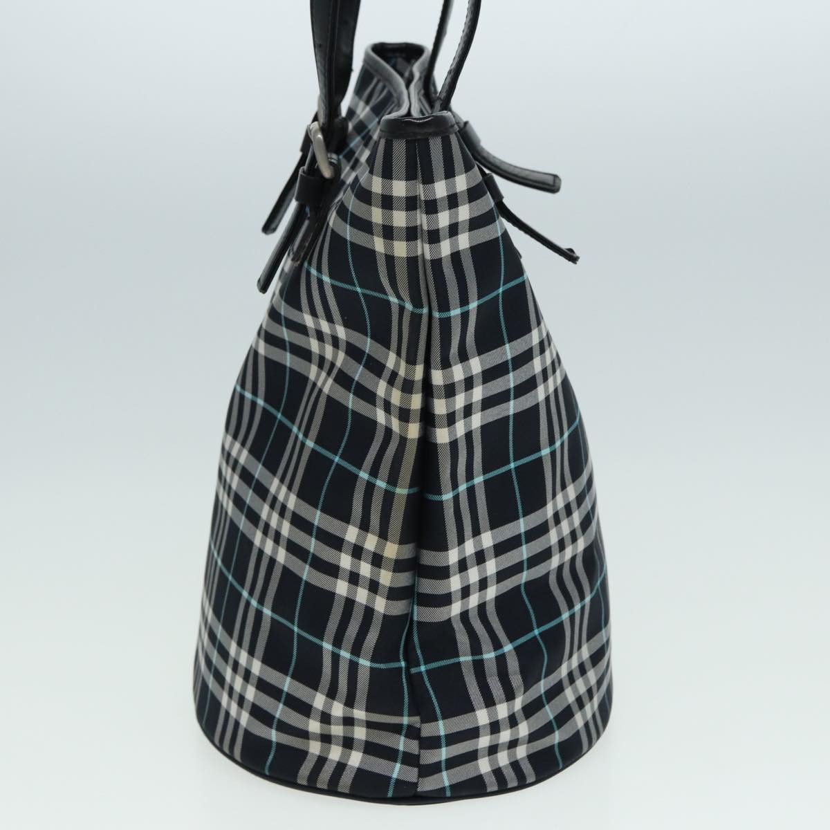 Burberry Nova Check Navy Cloth Shoulder Bag (Pre-Owned) Size ONE SIZE - 3 Thumbnail