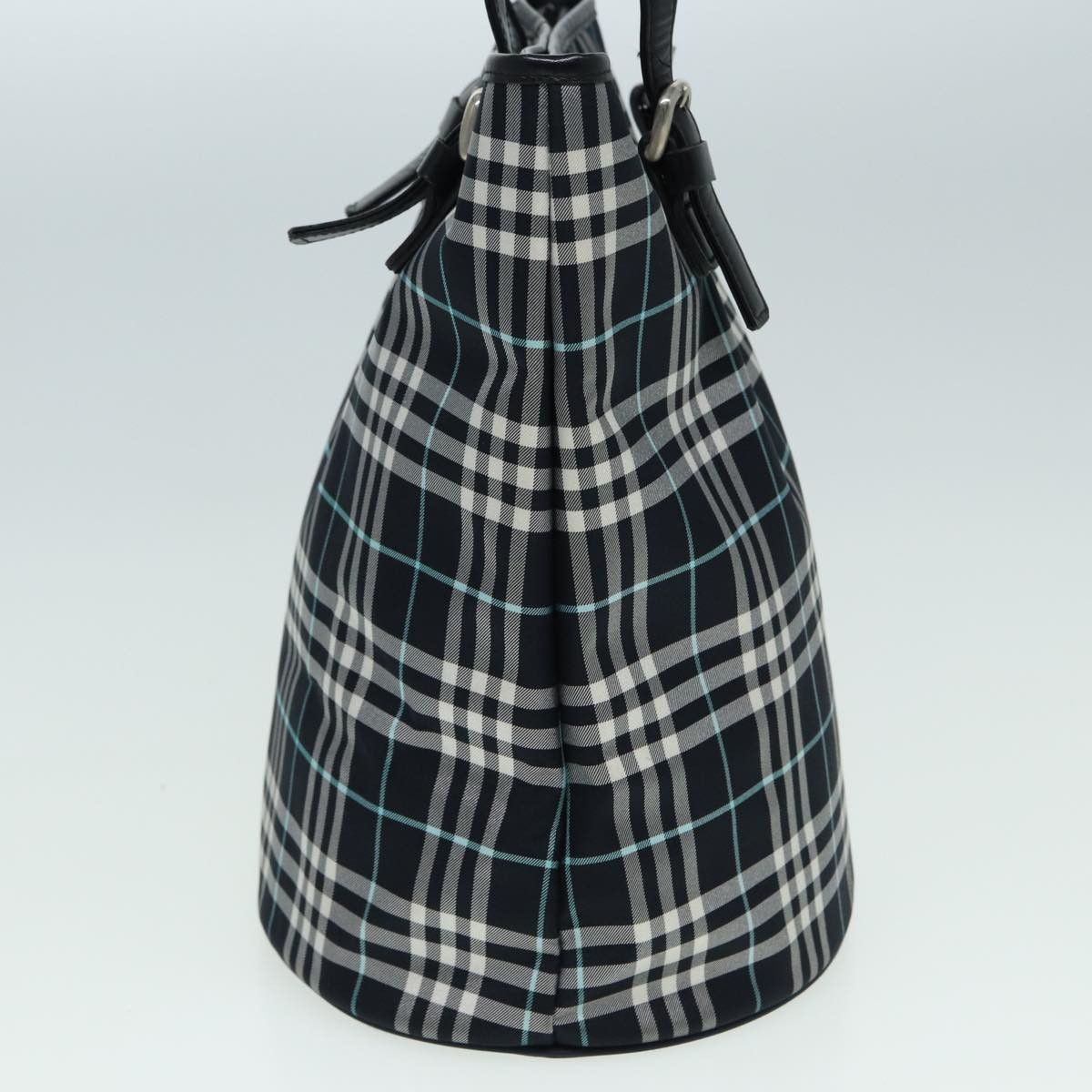Burberry Nova Check Navy Cloth Shoulder Bag (Pre-Owned) Size ONE SIZE - 13 Thumbnail
