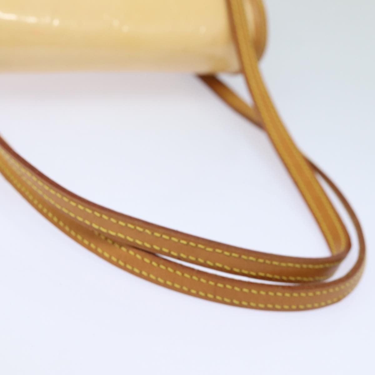 Louis Vuitton Biscayne Bay Camel Patent Leather Shoulder Bag (Pre-Owned) Size ONE SIZE - 12 Thumbnail