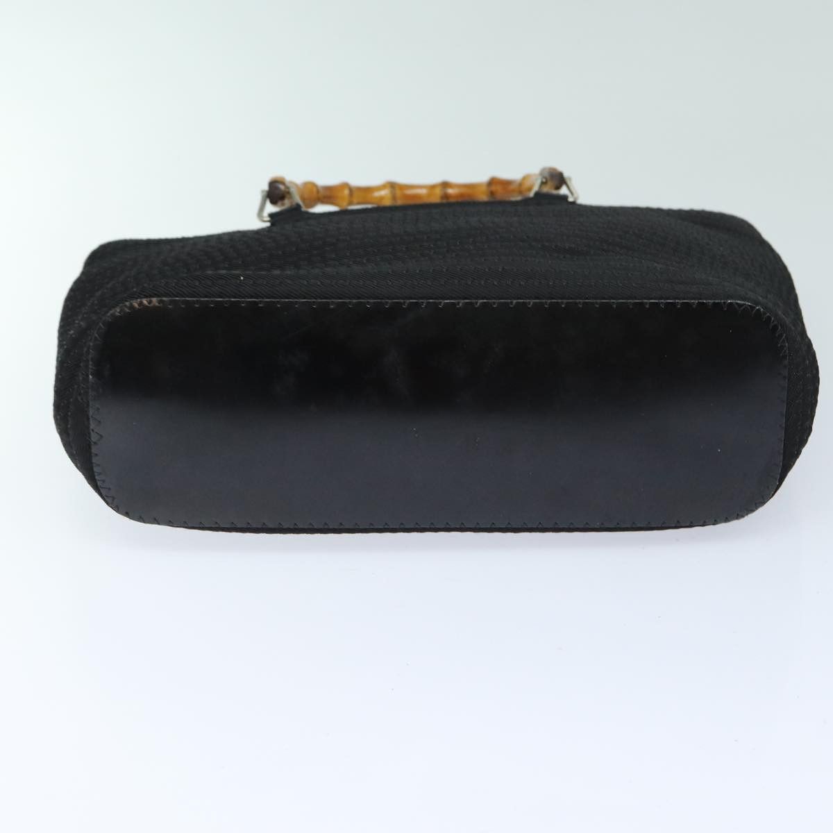 Gucci Bamboo Black Synthetic Handbag (Pre-Owned) Size ONE SIZE - 3 Thumbnail