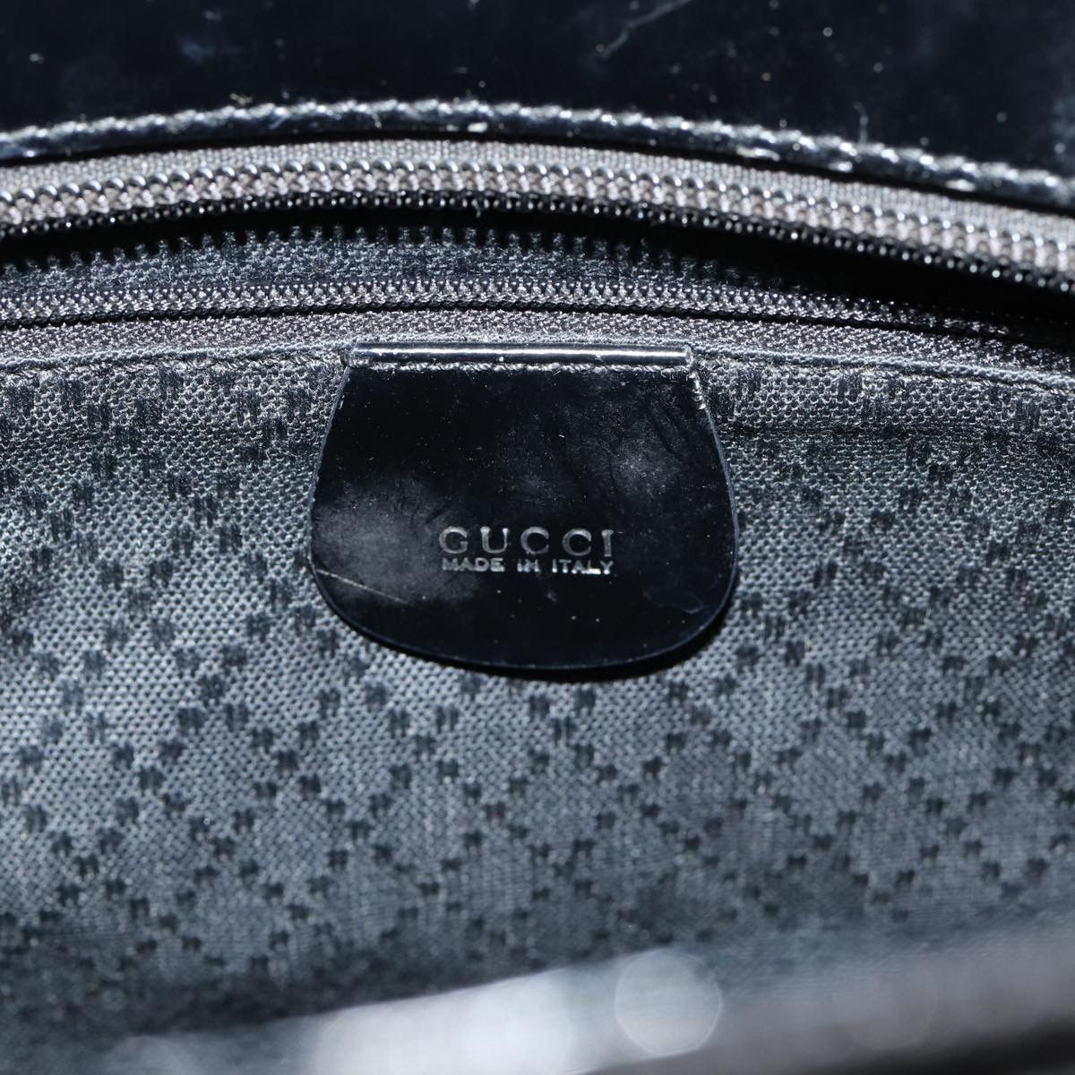 Gucci Bamboo Black Synthetic Handbag (Pre-Owned) Size ONE SIZE - 20 Thumbnail