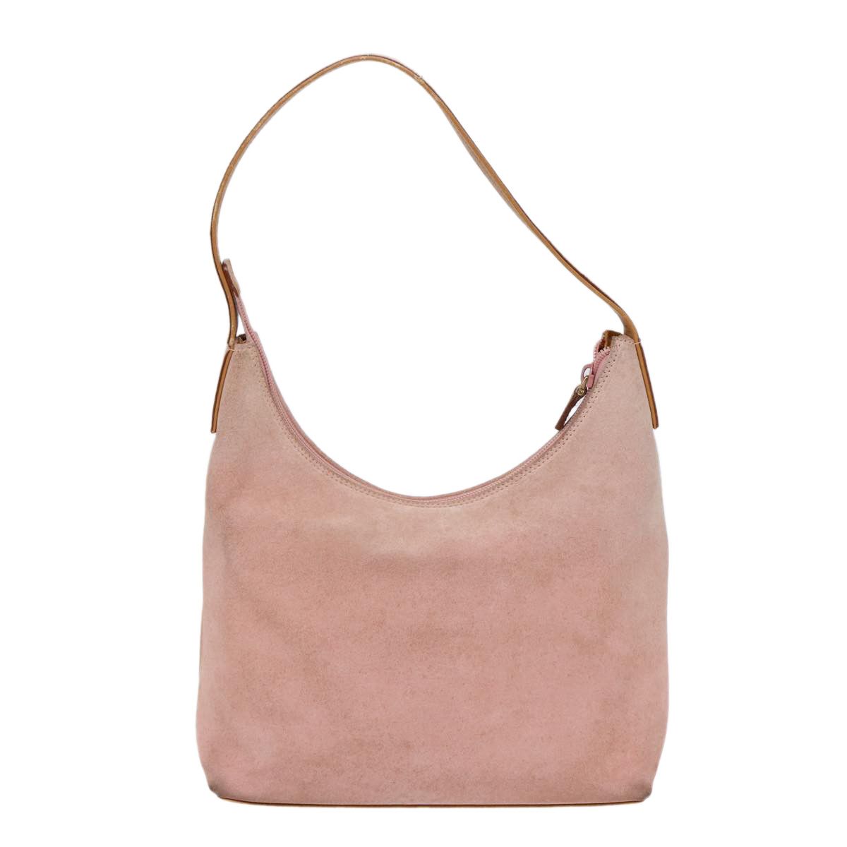 Gucci Pink Suede Handbag (Pre-Owned) Size ONE SIZE - 2 Thumbnail