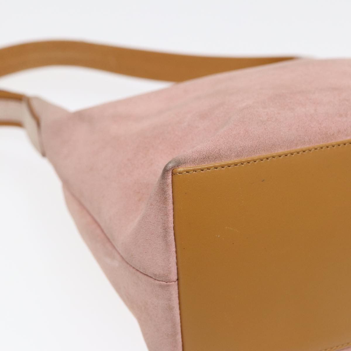 Gucci Pink Suede Handbag (Pre-Owned) Size ONE SIZE - 9 Thumbnail