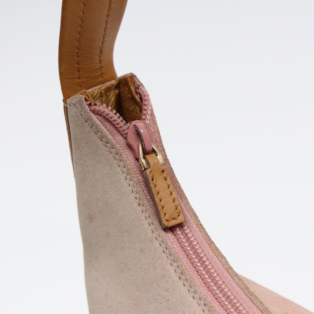 Gucci Pink Suede Handbag (Pre-Owned) Size ONE SIZE - 18 Thumbnail
