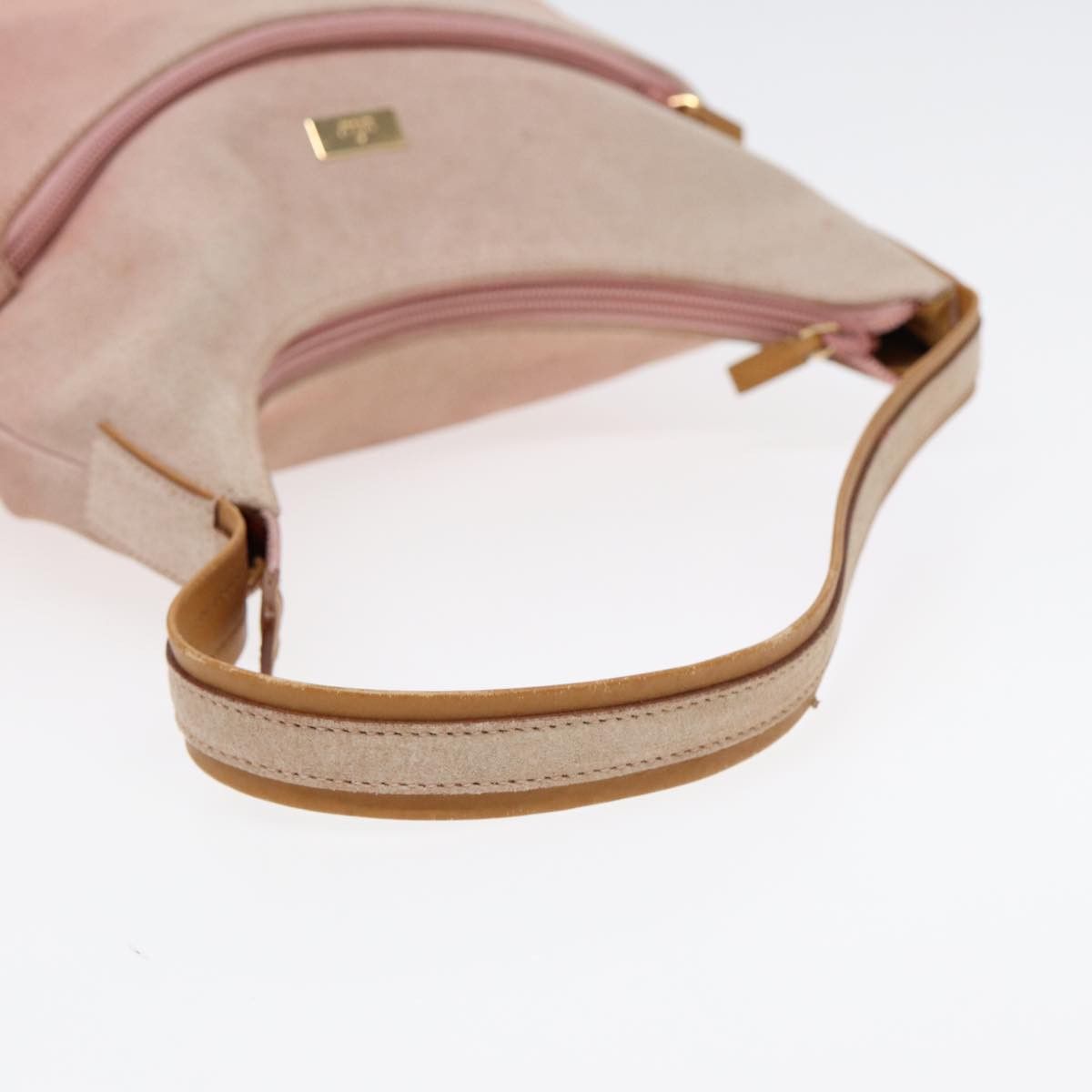 Gucci Pink Suede Handbag (Pre-Owned) Size ONE SIZE - 4 Thumbnail