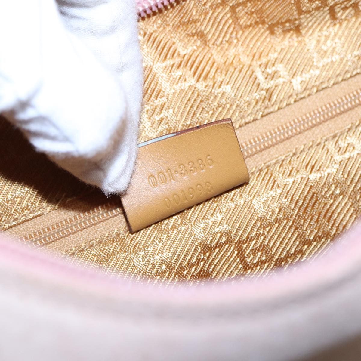 Gucci Pink Suede Handbag (Pre-Owned) Size ONE SIZE - 6 Thumbnail