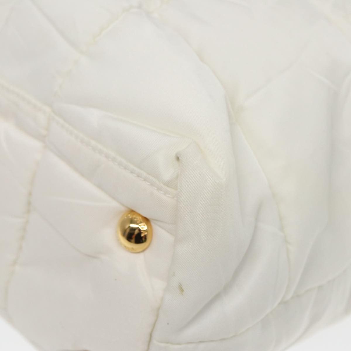 Prada White Synthetic Handbag (Pre-Owned) Size ONE SIZE - 15 Thumbnail