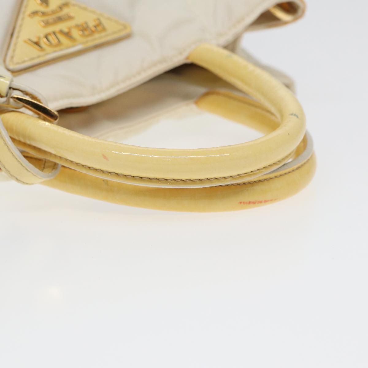 Prada White Synthetic Handbag (Pre-Owned) Size ONE SIZE - 11 Thumbnail