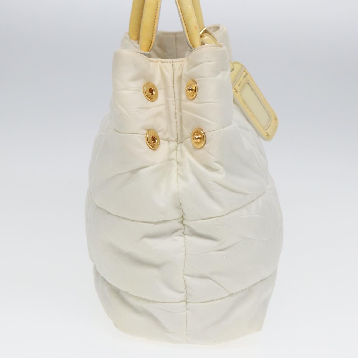 Prada White Synthetic Handbag (Pre-Owned) Size ONE SIZE - 9 Thumbnail