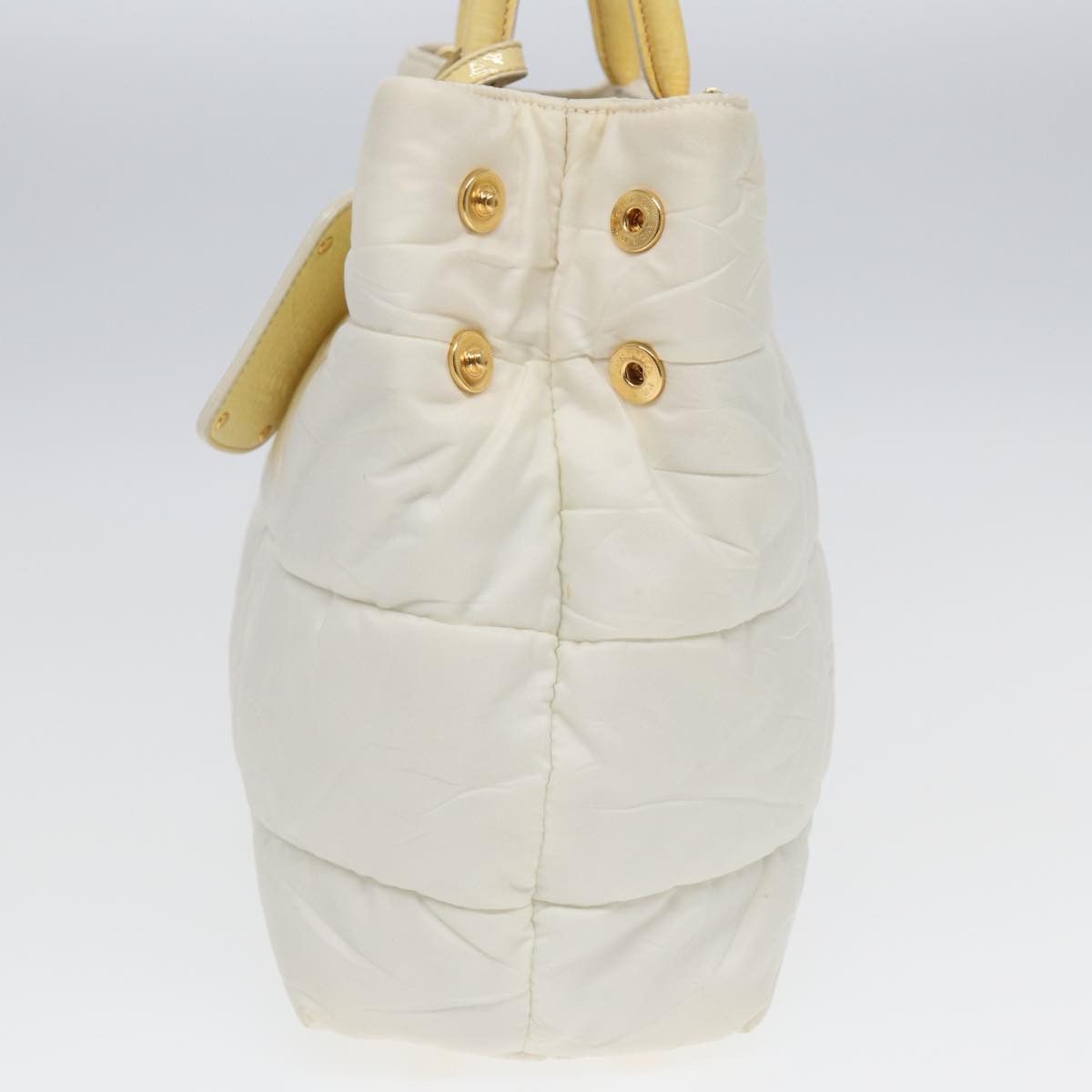 Prada White Synthetic Handbag (Pre-Owned) Size ONE SIZE - 10 Thumbnail