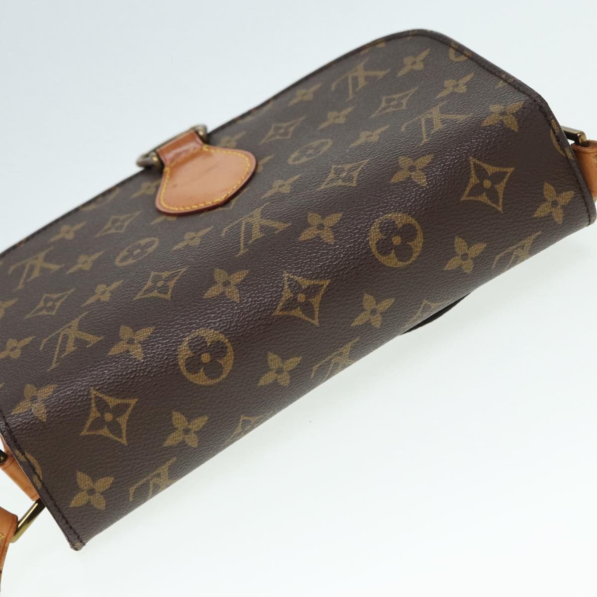 Louis Vuitton Saint Cloud Brown Canvas Shoulder Bag (Pre-Owned) Size ONE SIZE - 14 Thumbnail