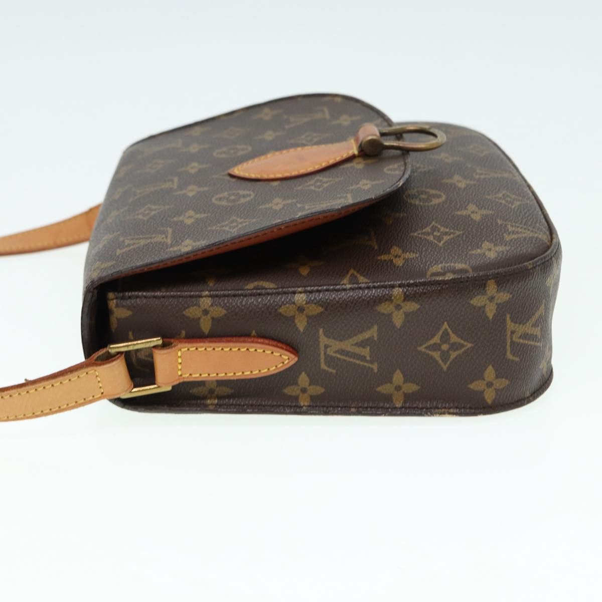 Louis Vuitton Saint Cloud Brown Canvas Shoulder Bag (Pre-Owned) Size ONE SIZE - 3 Thumbnail