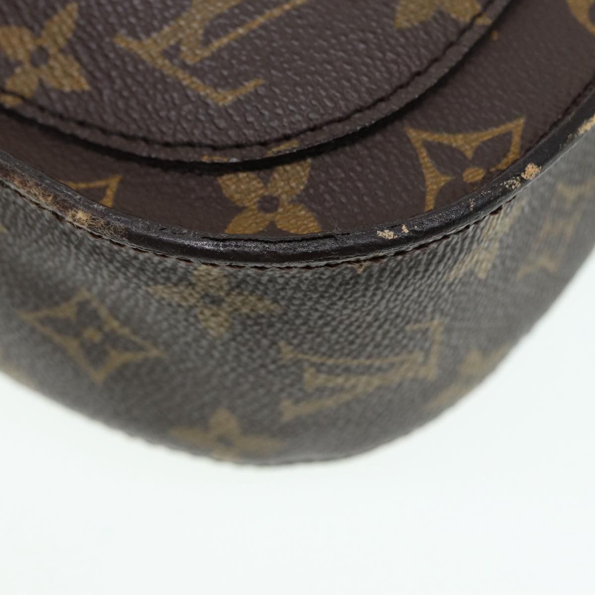 Louis Vuitton Saint Cloud Brown Canvas Shoulder Bag (Pre-Owned) Size ONE SIZE - 5 Thumbnail