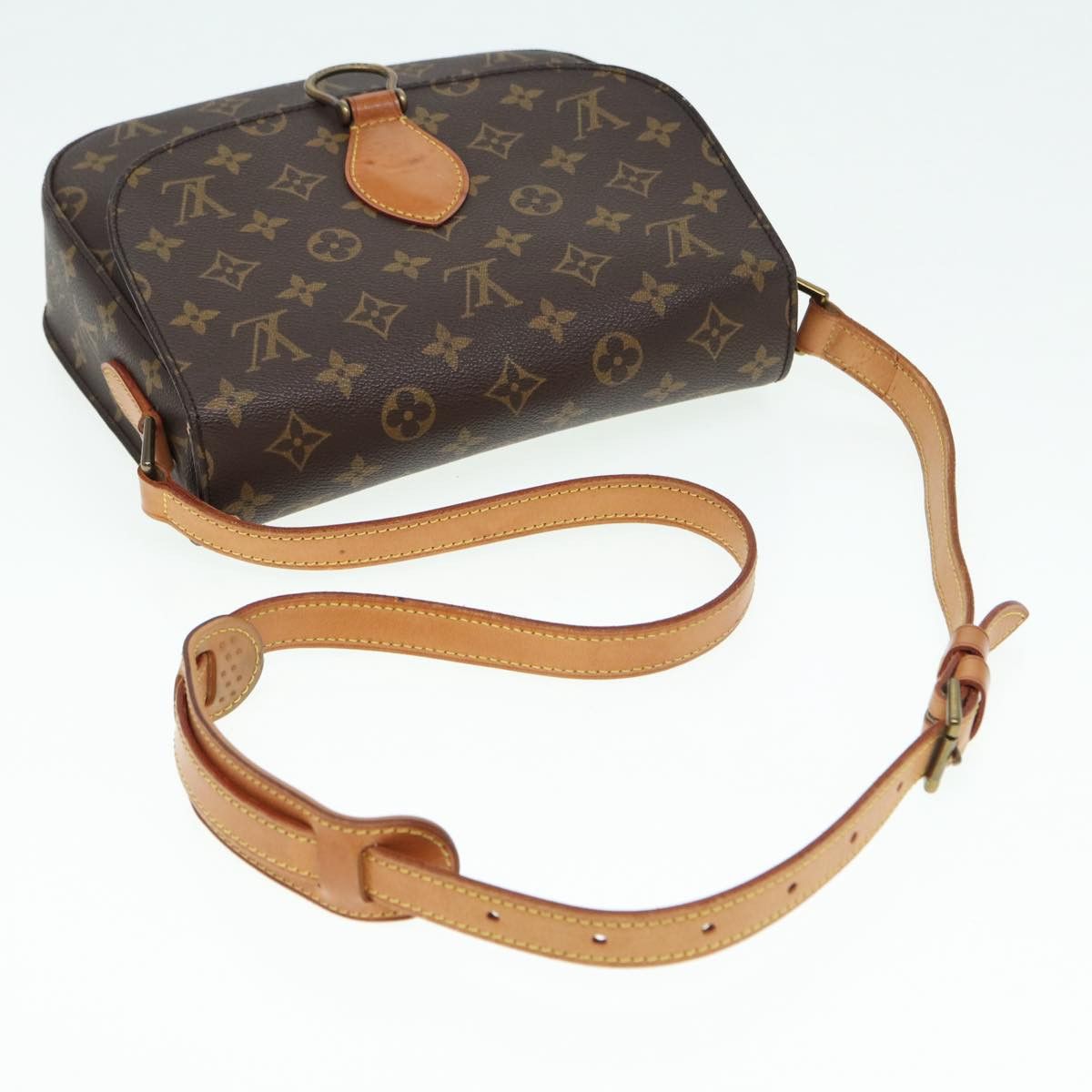 Louis Vuitton Saint Cloud Brown Canvas Shoulder Bag (Pre-Owned) Size ONE SIZE - 4 Thumbnail