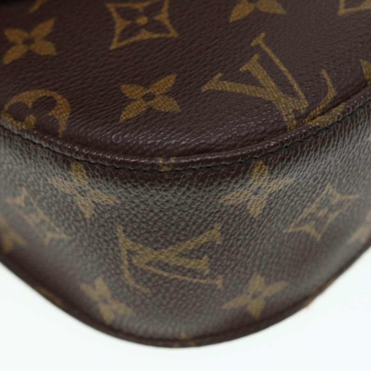 Louis Vuitton Saint Cloud Brown Canvas Shoulder Bag (Pre-Owned) Size ONE SIZE - 18 Thumbnail
