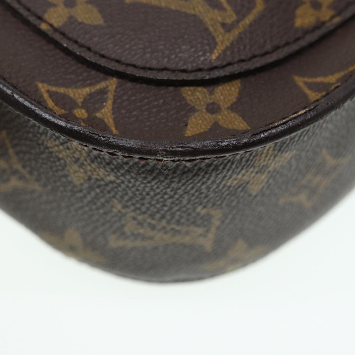 Louis Vuitton Saint Cloud Brown Canvas Shoulder Bag (Pre-Owned) Size ONE SIZE - 19 Thumbnail