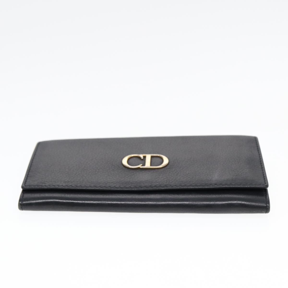 Dior Cd Black Leather Wallet (Pre-Owned) Size ONE SIZE - 14 Thumbnail