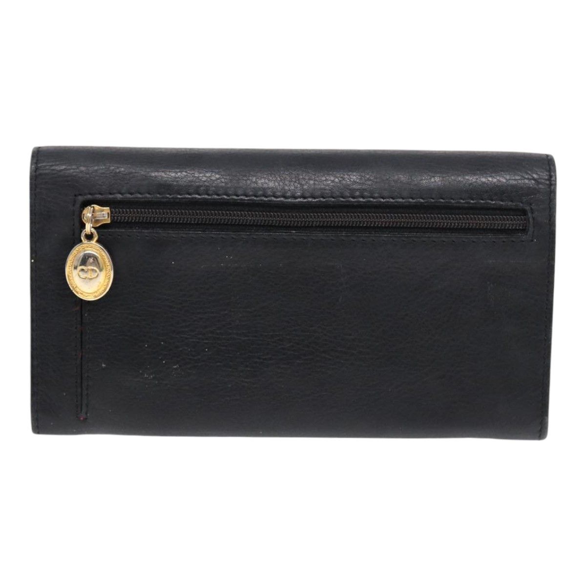 Dior Cd Black Leather Wallet (Pre-Owned) Size ONE SIZE - 2 Thumbnail