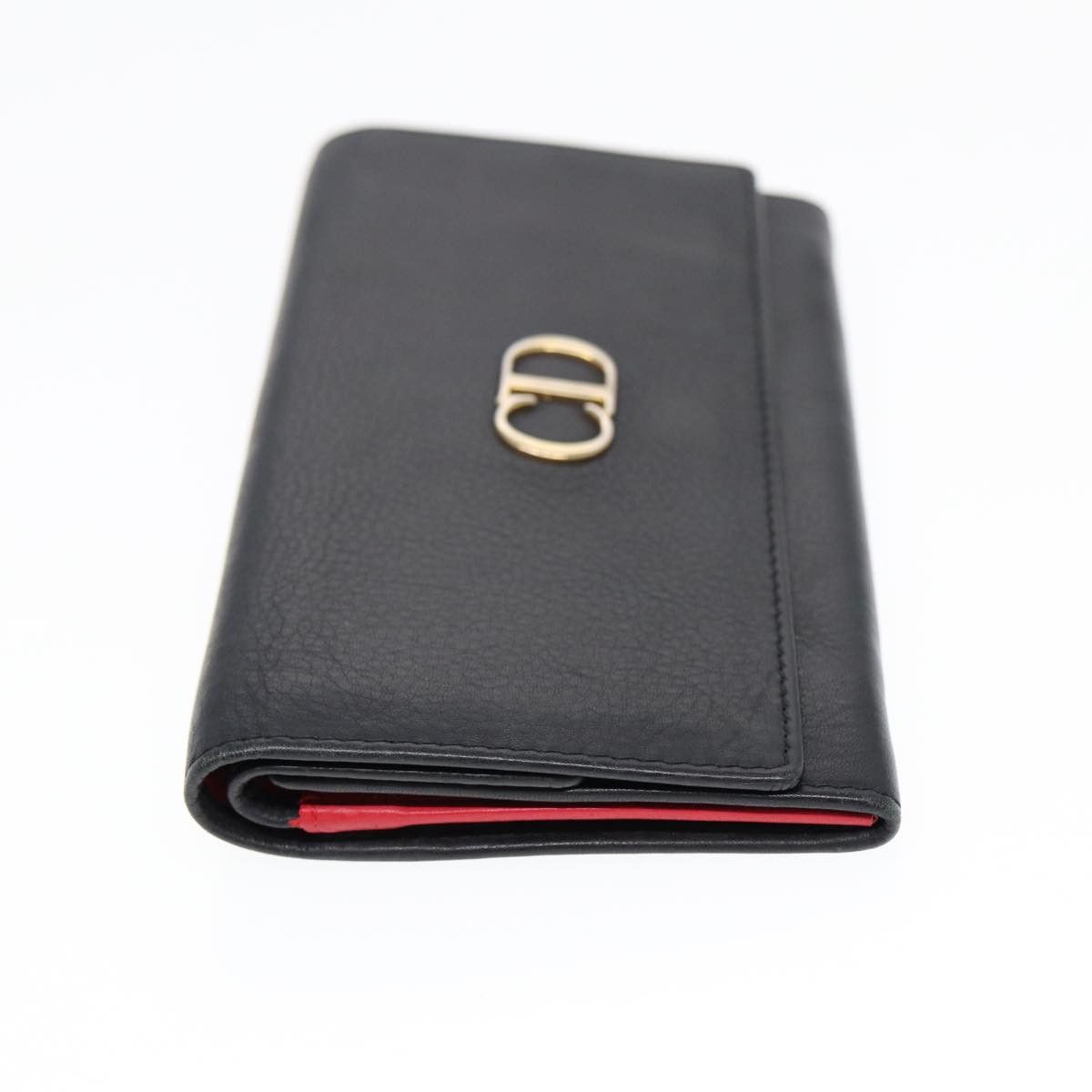 Dior Cd Black Leather Wallet (Pre-Owned) Size ONE SIZE - 3 Thumbnail