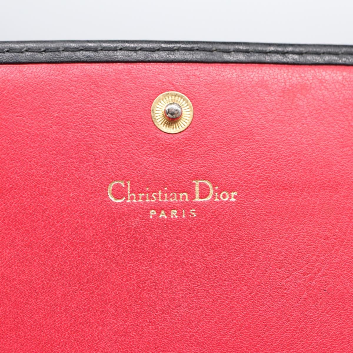 Dior Cd Black Leather Wallet (Pre-Owned) Size ONE SIZE - 7 Thumbnail