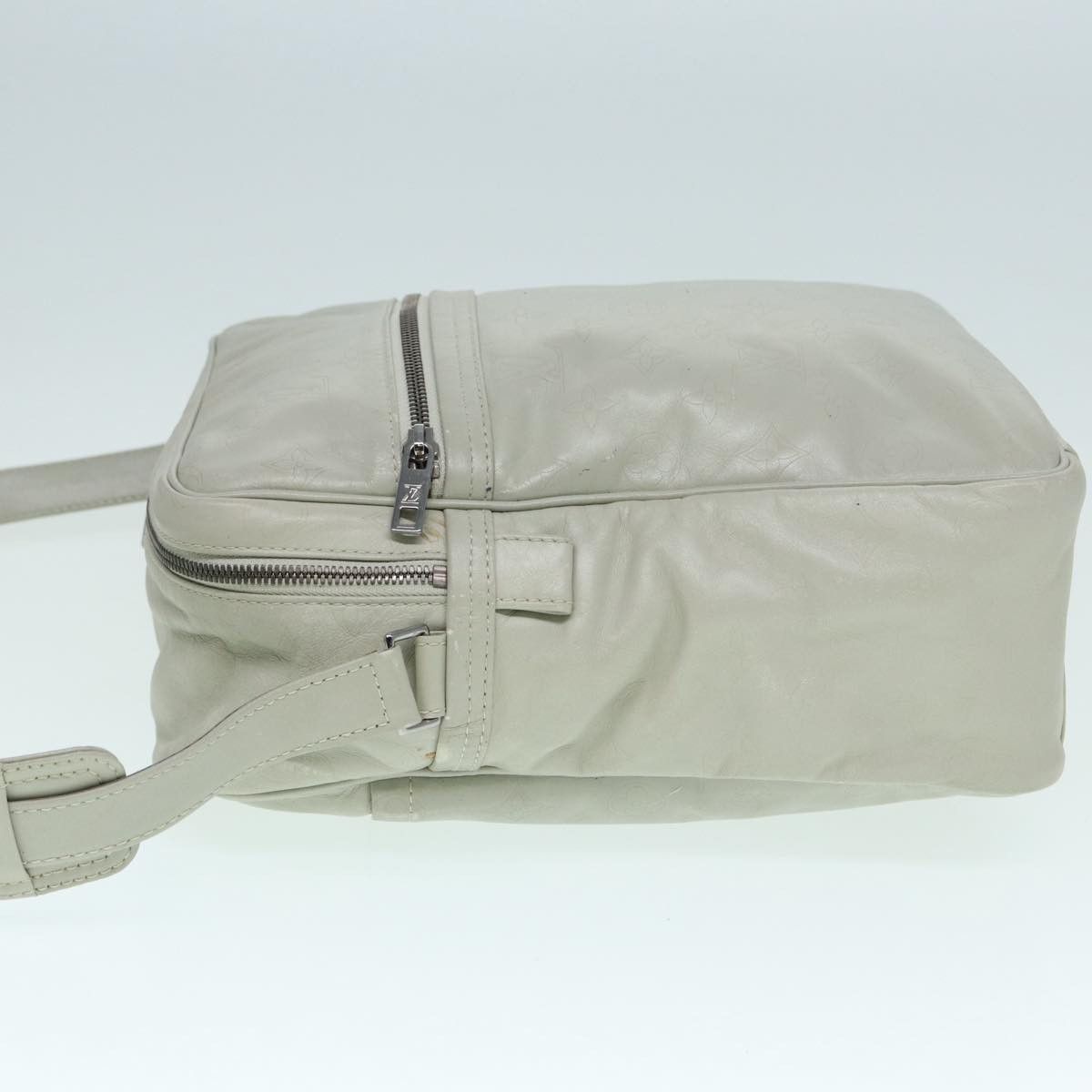 Louis Vuitton Clarckson White Leather Shoulder Bag (Pre-Owned) Size ONE SIZE - 3 Thumbnail