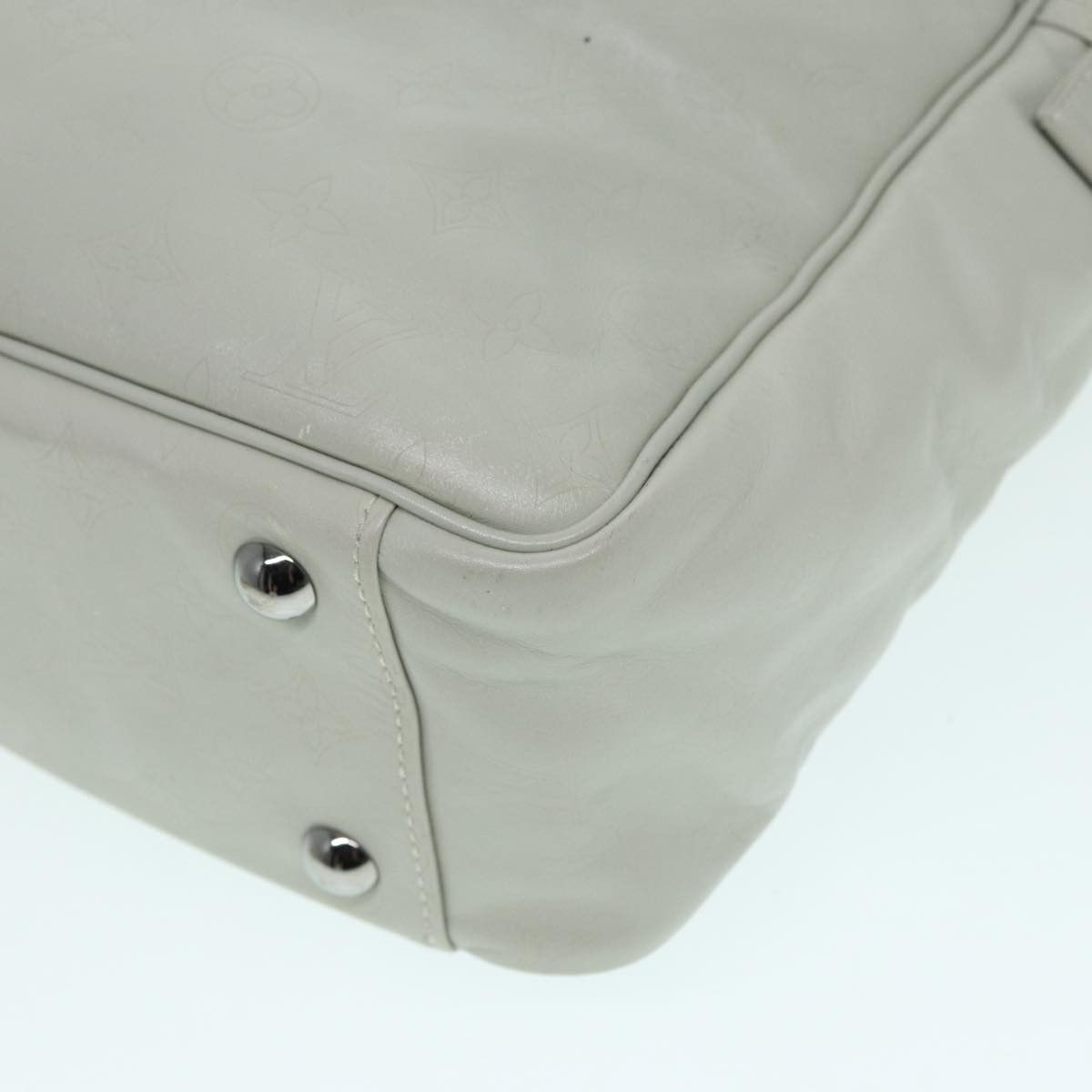 Louis Vuitton Clarckson White Leather Shoulder Bag (Pre-Owned) Size ONE SIZE - 13 Thumbnail
