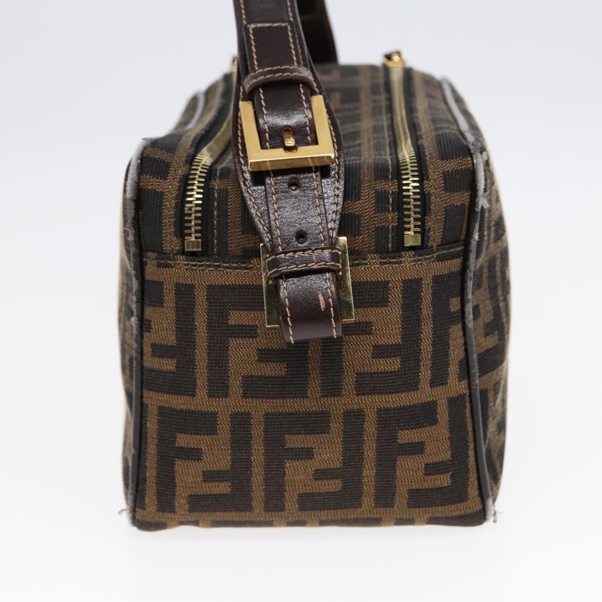 Fendi Camera Case Brown Canvas Shoulder Bag (Pre-Owned) Size ONE SIZE - 4 Thumbnail