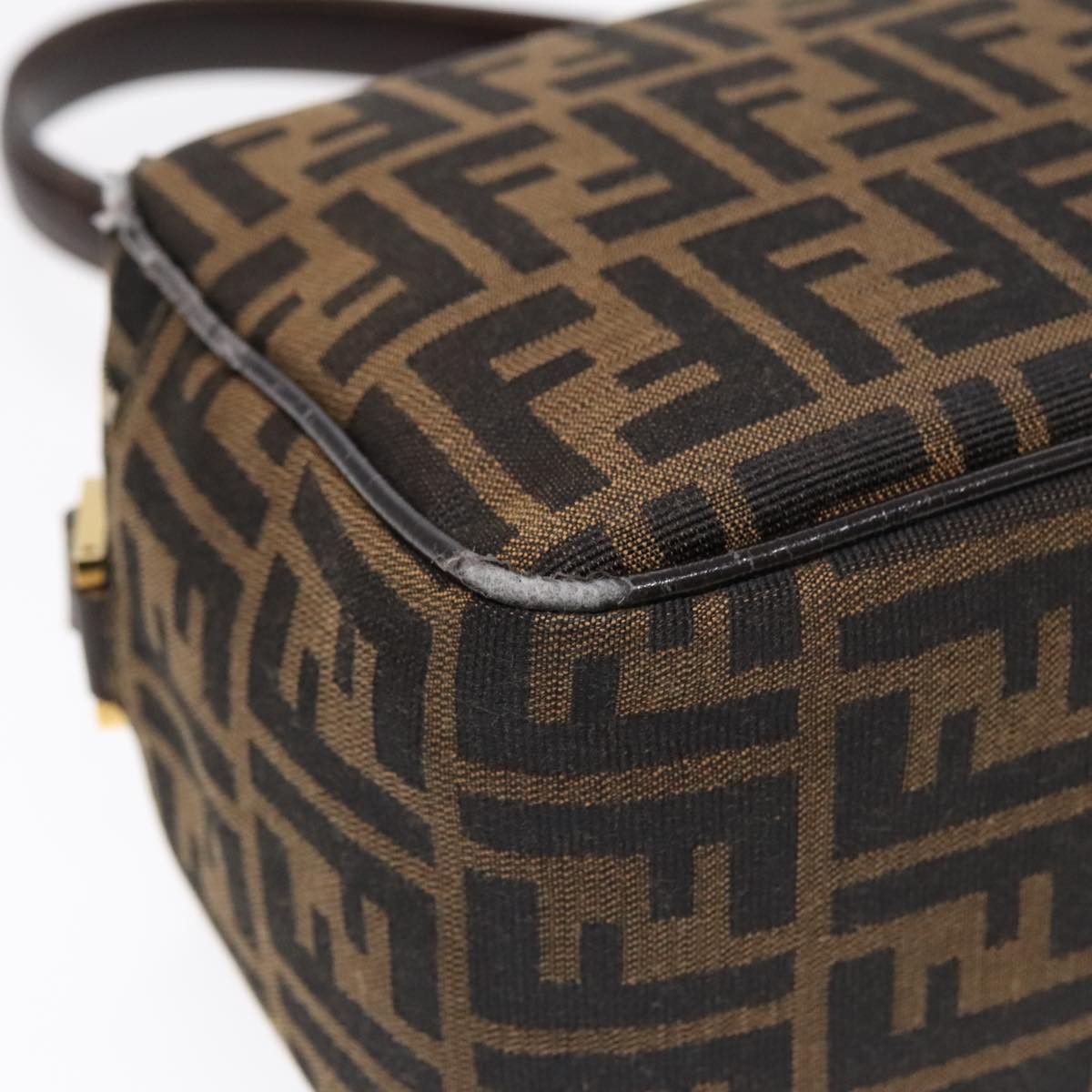 Fendi Camera Case Brown Canvas Shoulder Bag (Pre-Owned) Size ONE SIZE - 10 Thumbnail