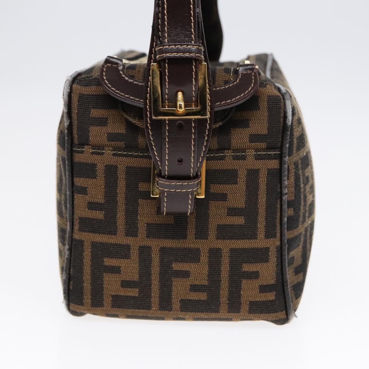Fendi Camera Case Brown Canvas Shoulder Bag (Pre-Owned) Size ONE SIZE - 3 Thumbnail