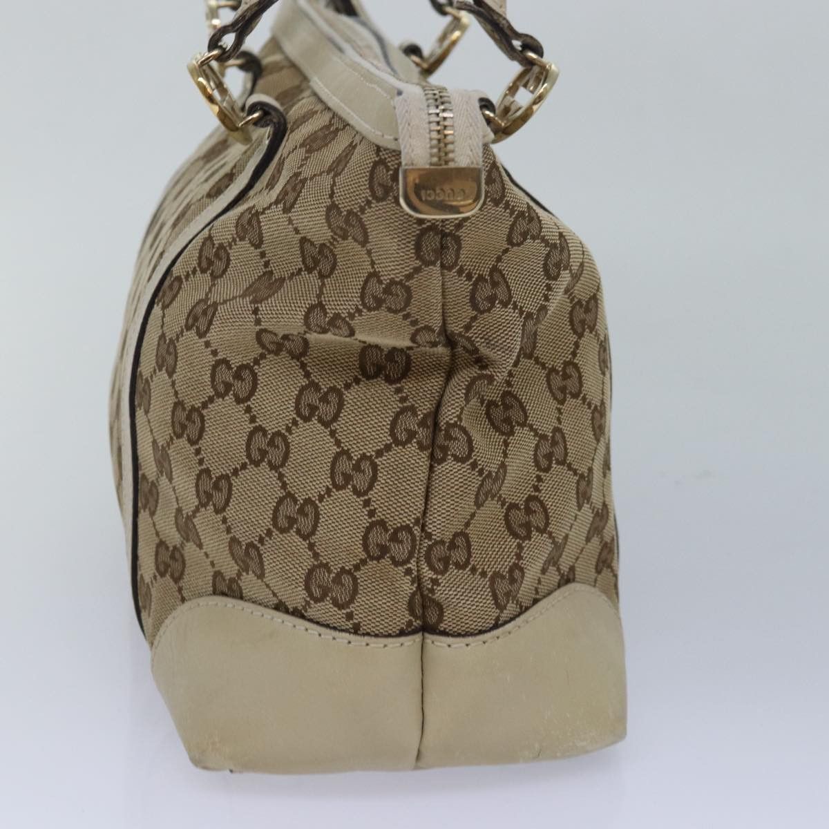 Gucci Gg Canvas Beige Canvas Tote Bag (Pre-Owned) Size ONE SIZE - 18 Thumbnail