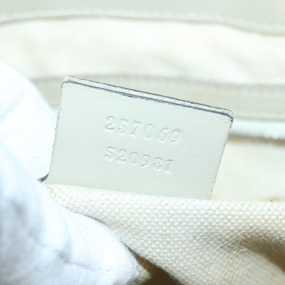 Gucci Gg Canvas Beige Canvas Tote Bag (Pre-Owned) Size ONE SIZE - 6 Thumbnail