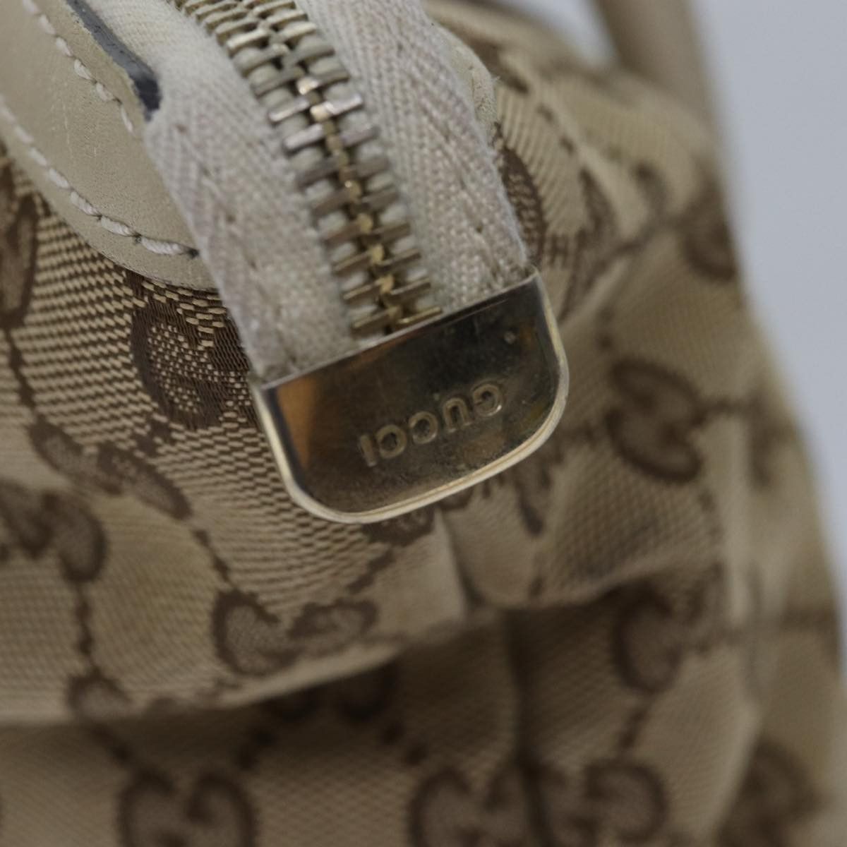 Gucci Gg Canvas Beige Canvas Tote Bag (Pre-Owned) Size ONE SIZE - 16 Thumbnail
