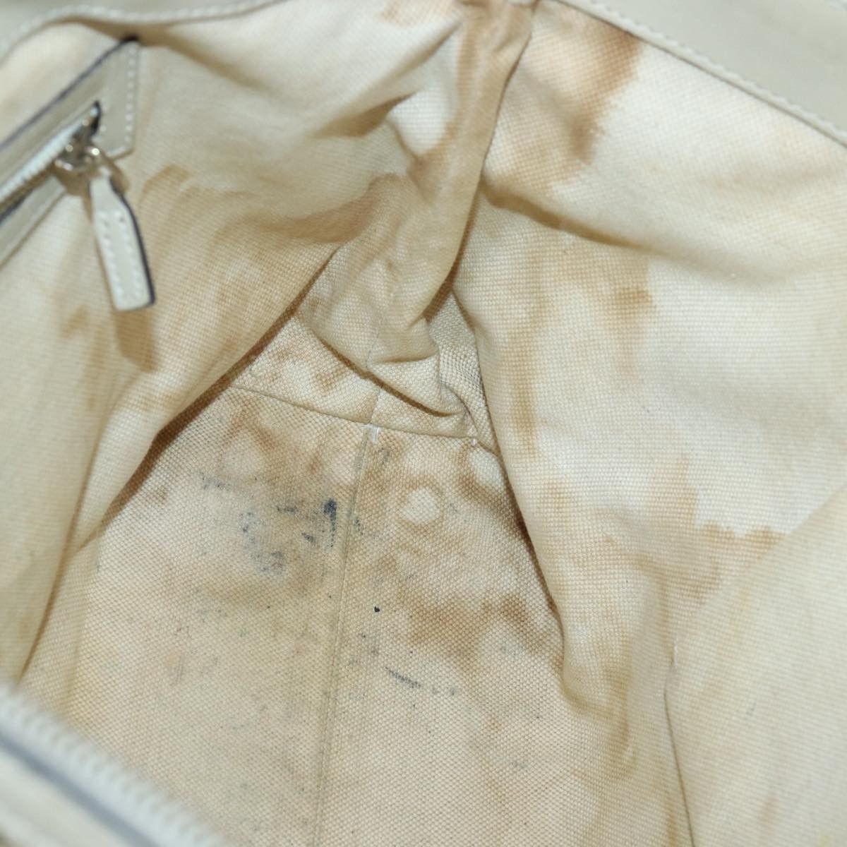 Gucci Gg Canvas Beige Canvas Tote Bag (Pre-Owned) Size ONE SIZE - 19 Thumbnail