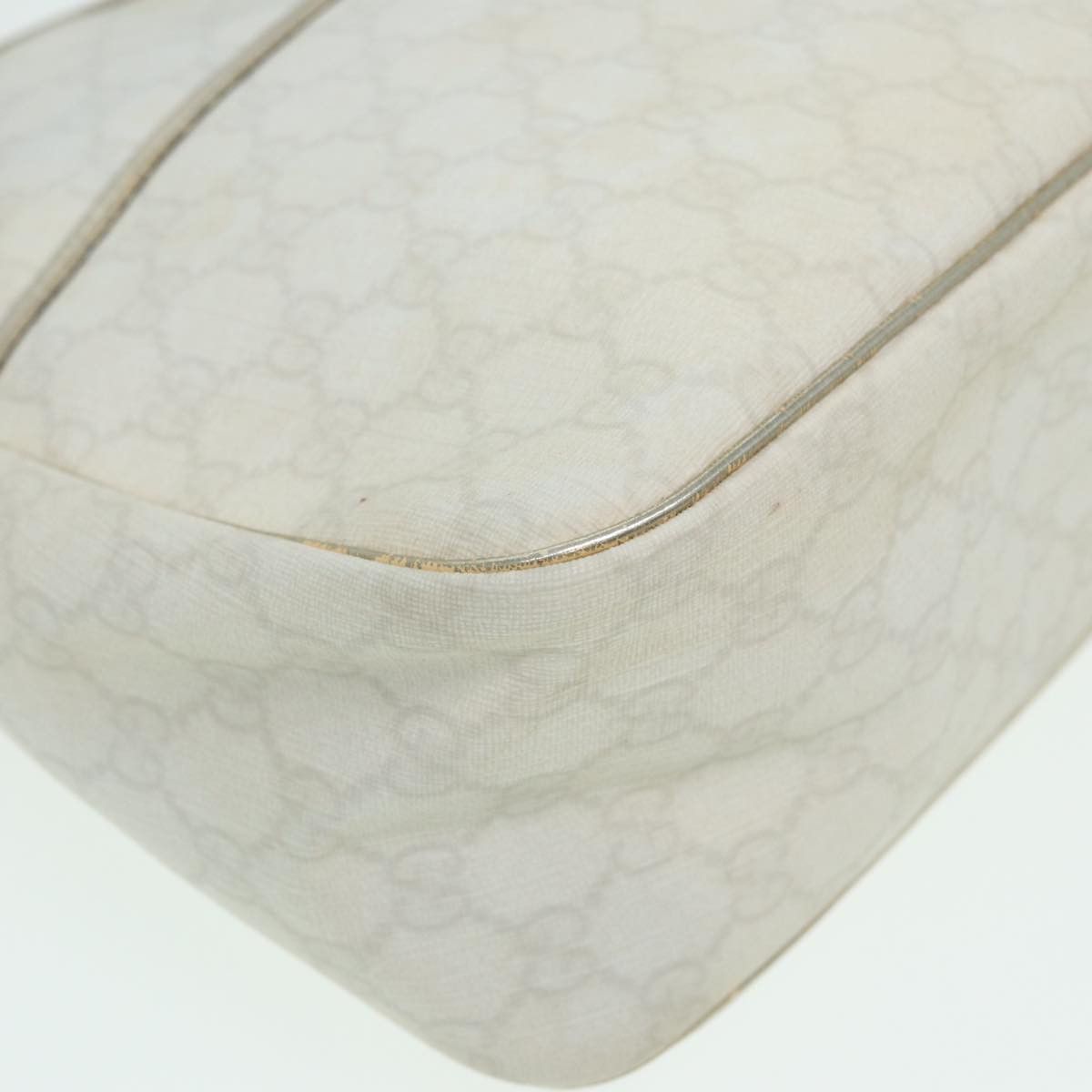 Gucci Gg Canvas White Canvas Handbag (Pre-Owned) Size ONE SIZE - 14 Thumbnail