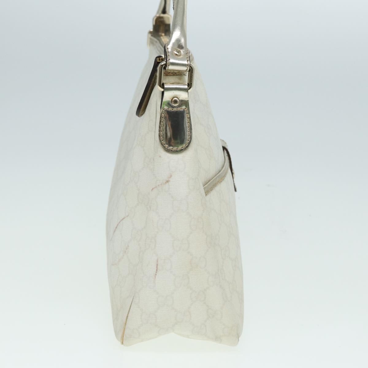 Gucci Gg Canvas White Canvas Handbag (Pre-Owned) Size ONE SIZE - 11 Thumbnail