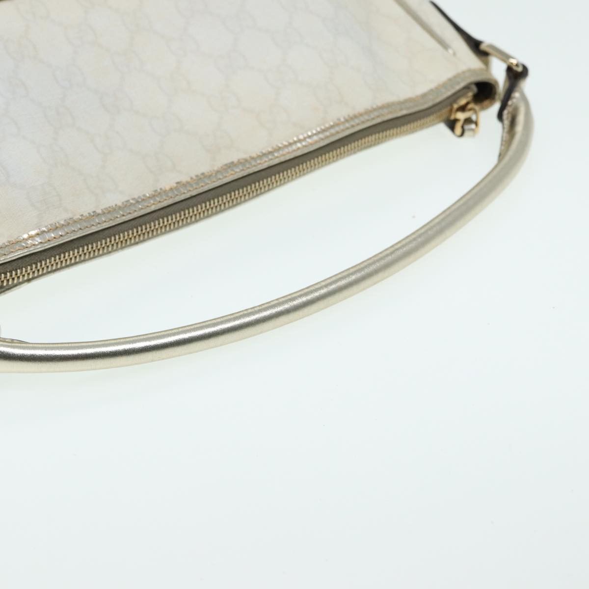 Gucci Gg Canvas White Canvas Handbag (Pre-Owned) Size ONE SIZE - 12 Thumbnail