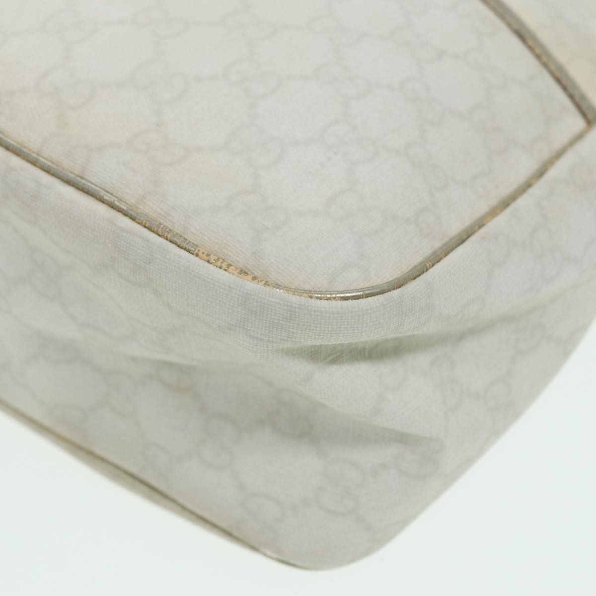 Gucci Gg Canvas White Canvas Handbag (Pre-Owned) Size ONE SIZE - 15 Thumbnail