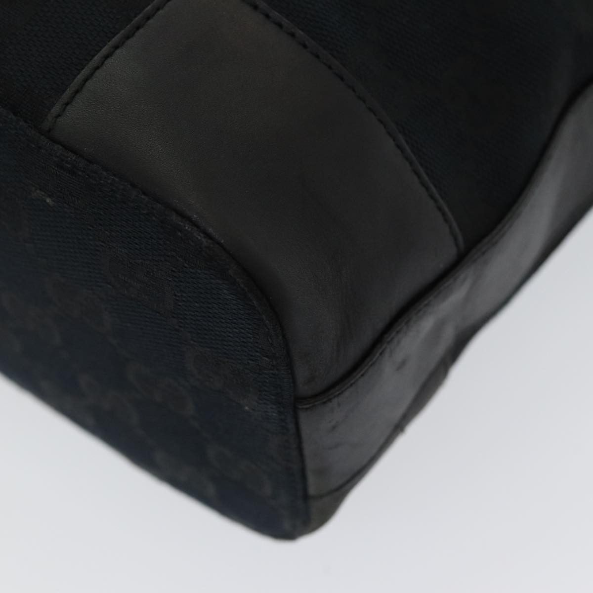 Gucci Hobo Black Canvas Shoulder Bag (Pre-Owned) Size ONE SIZE - 15 Thumbnail