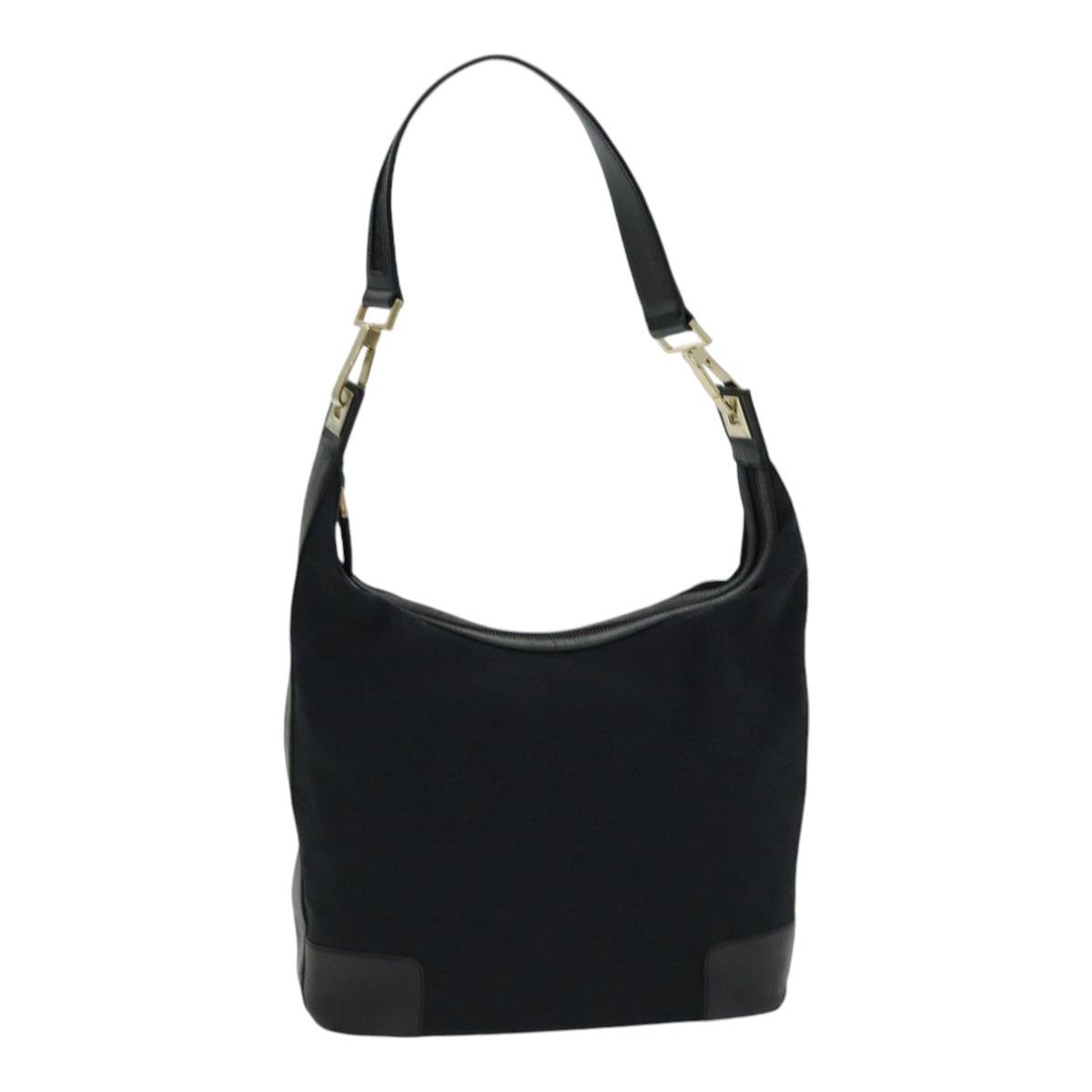 Gucci Hobo Black Canvas Shoulder Bag (Pre-Owned) Size ONE SIZE - 17 Thumbnail