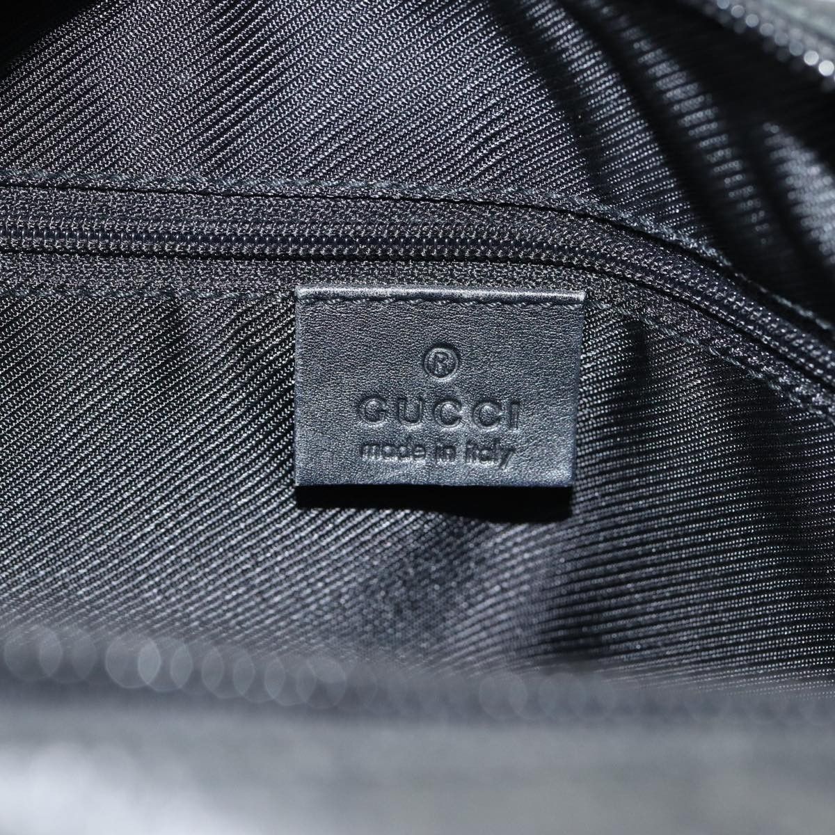 Gucci Hobo Black Canvas Shoulder Bag (Pre-Owned) Size ONE SIZE - 8 Thumbnail